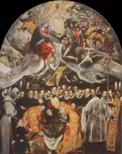 El Greco the burial of count orgaz